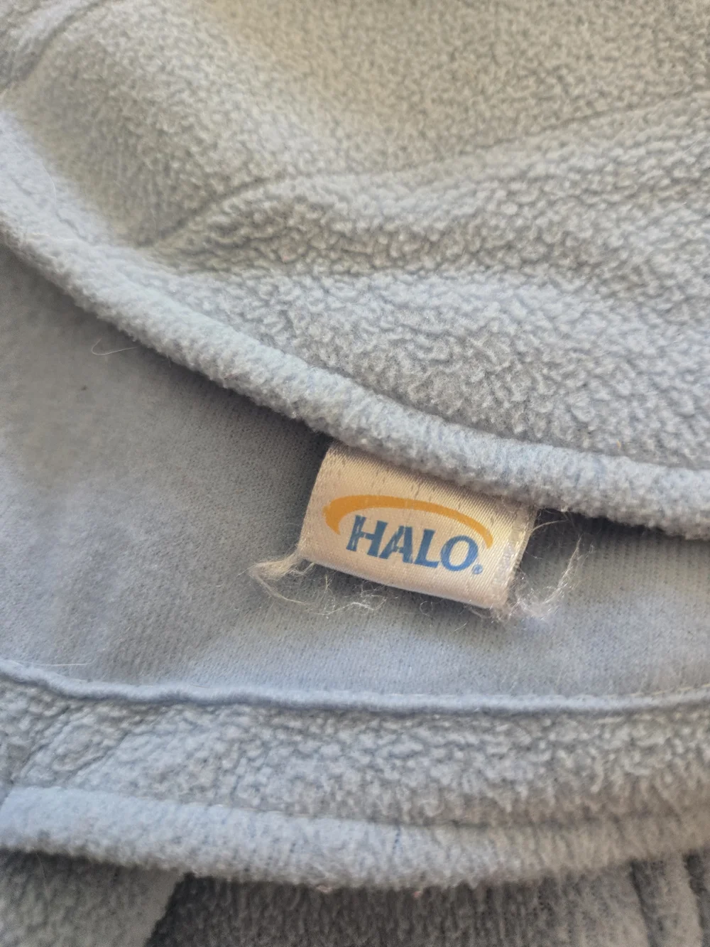 HALO Sleep Sack Swaddle - Light Blue Fleece